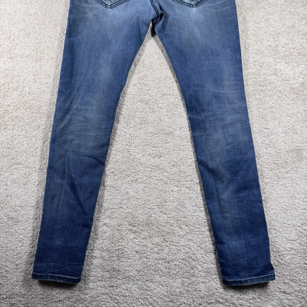 Diesel Jeans Mens 29x32 Blue TEPPHAR Slim Carrot Stretch Denim Made in Italy‎